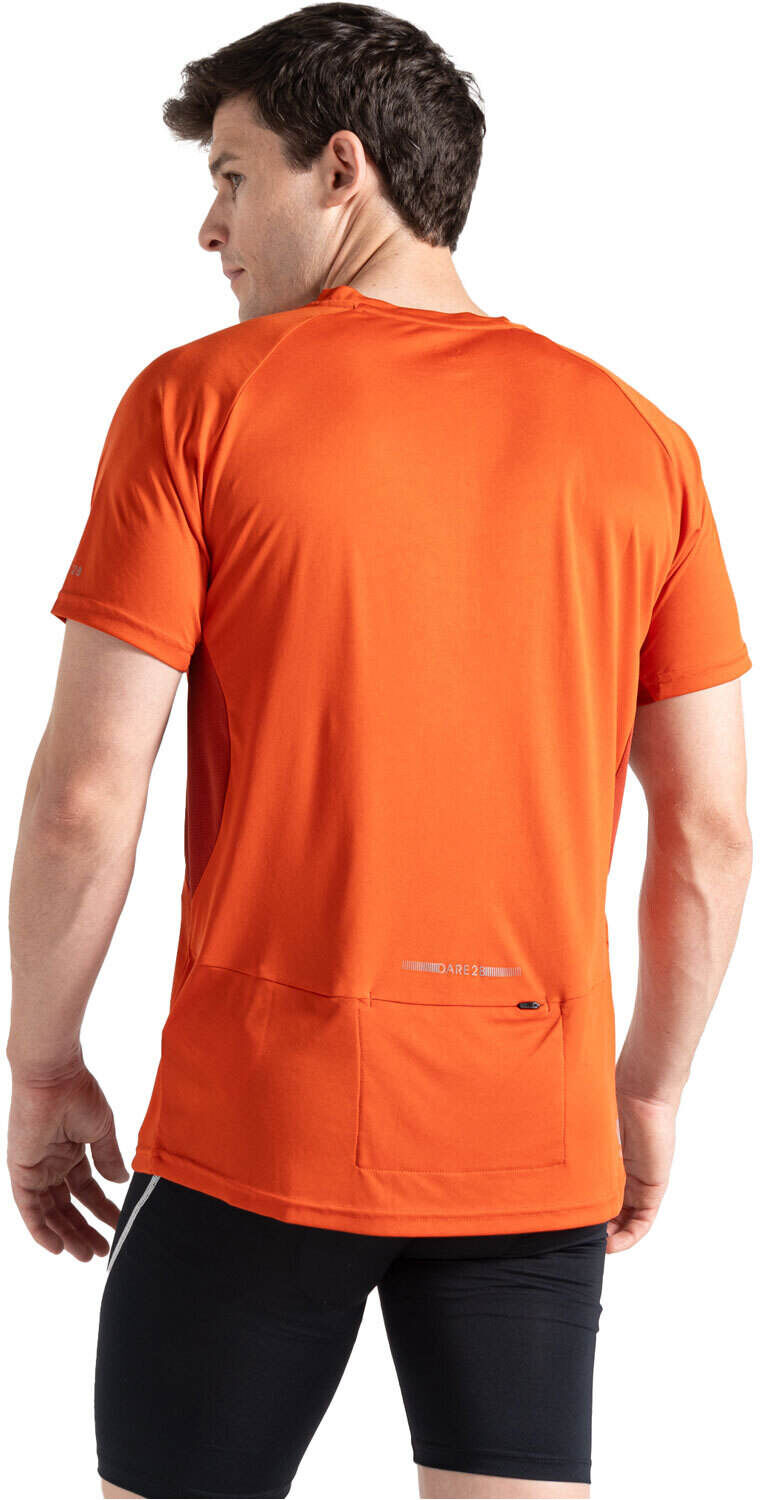 Dare2b gallantry ii camiseta montaña manga corta hombre Naranja (XL)