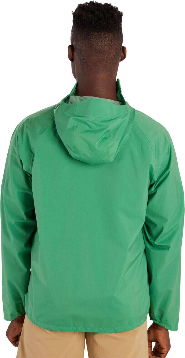 Marmot superalloy bio chaqueta impermeable hombre Verde