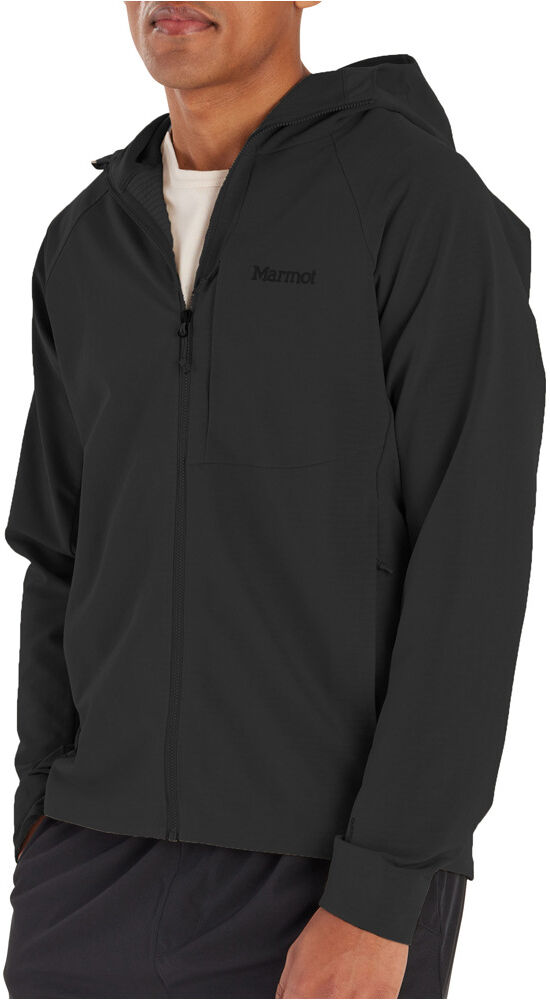 Marmot leconte forro polar hombre Negro