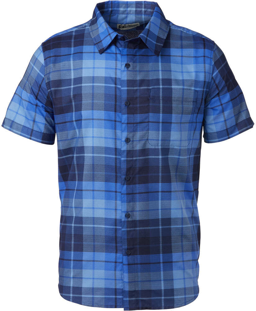 Marmot aerobra novelty camisa montaña manga corta hombre Azul (XL)