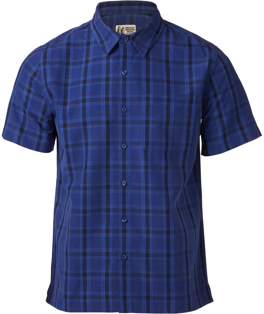 Marmot eldridge classic camisa montaña manga corta hombre Verde