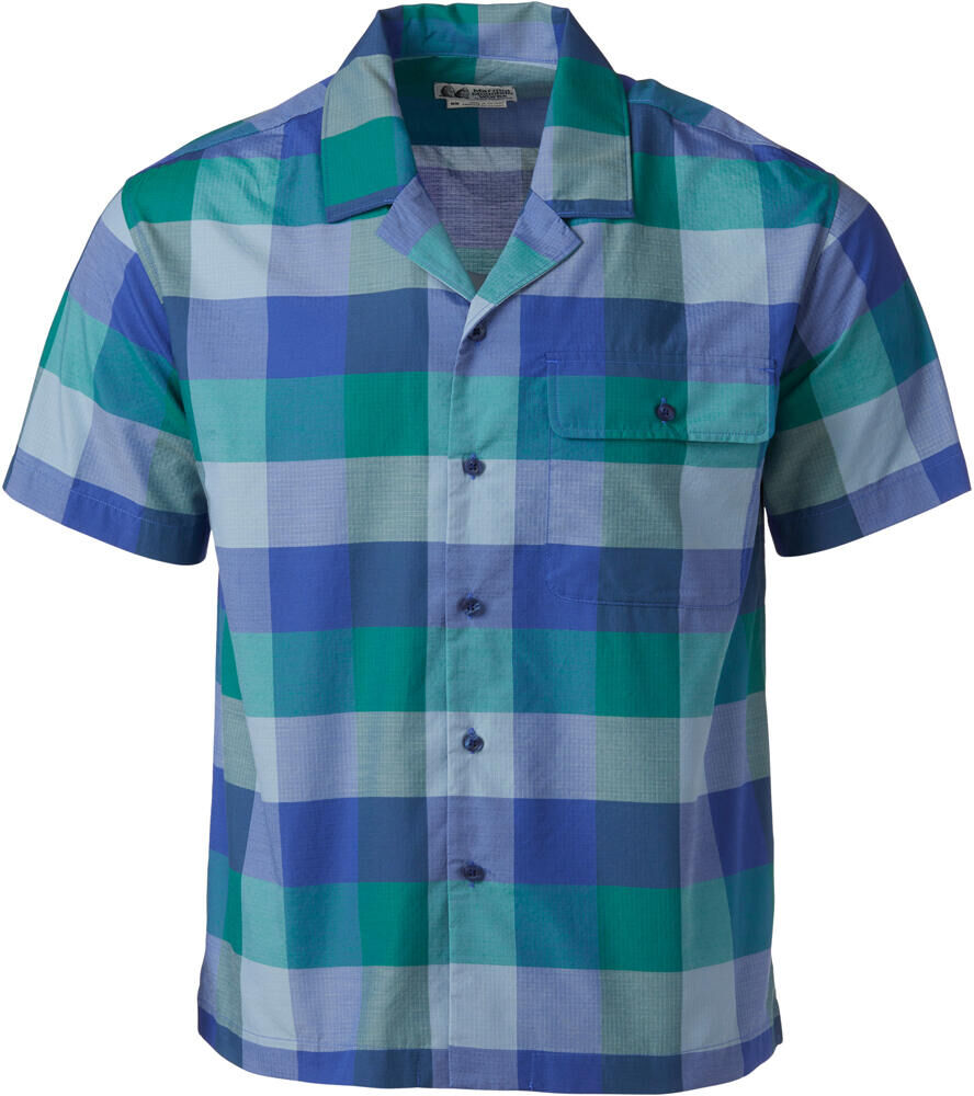 Marmot muir camp novelty camisa montaña manga corta hombre Azul