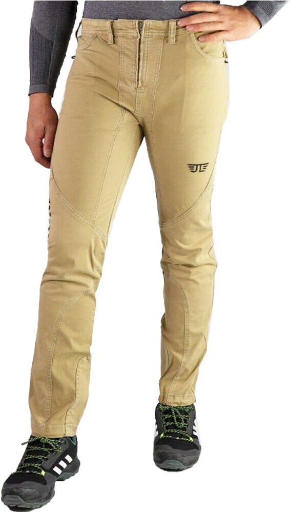 Jeans Track garbi pantalón montaña hombre Beige (XS)