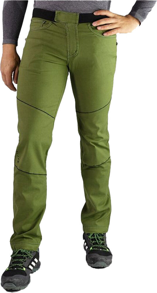 Jeans Track turia eco pantalón montaña hombre Verde (XS)