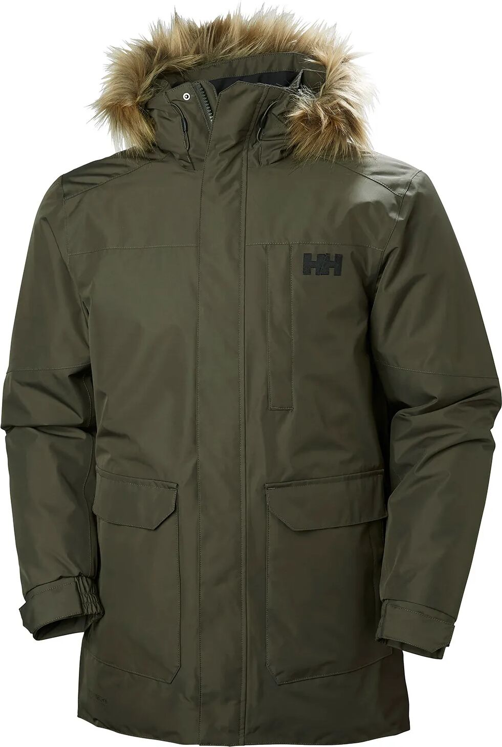 Helly Hansen hombres parka Verde S