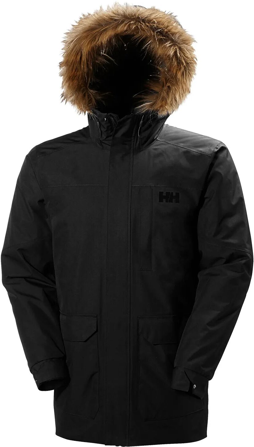 Helly Hansen hombres parka Negro S