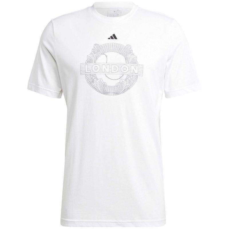 Camiseta Adidas Wimblendon TNS Blanco -  -XL