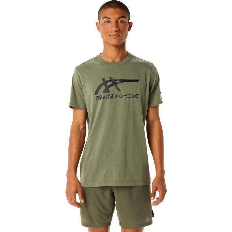 Camiseta Asics Tiger Verde Liquen -  -S