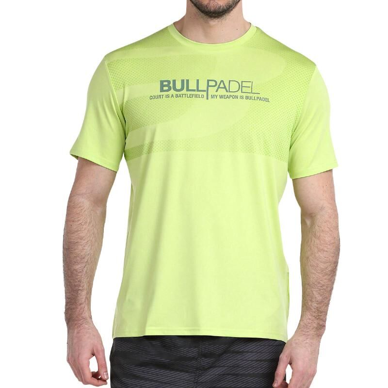 Camiseta Bullpadel Leteo Amarillo Azufre Vigore -  -L