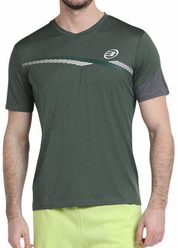 Camiseta Bullpadel Letra Verde Oliva Vigore -  -XXL