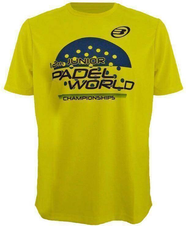 Camiseta Bullpadel Mundial Menores Amarillo Fluor -  -L