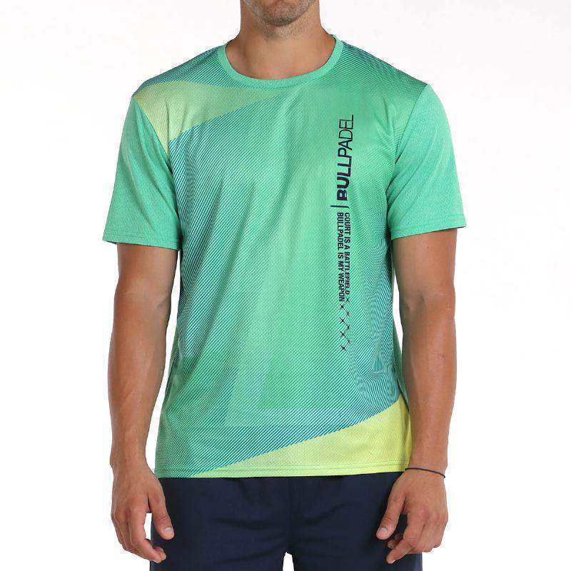 Camiseta Bullpadel Orisa Verde Vibrante Vigore -  -XXL