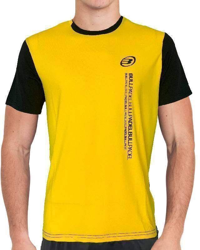 Camiseta Bullpadel Smash Amarillo Limon Fluor -  -XL