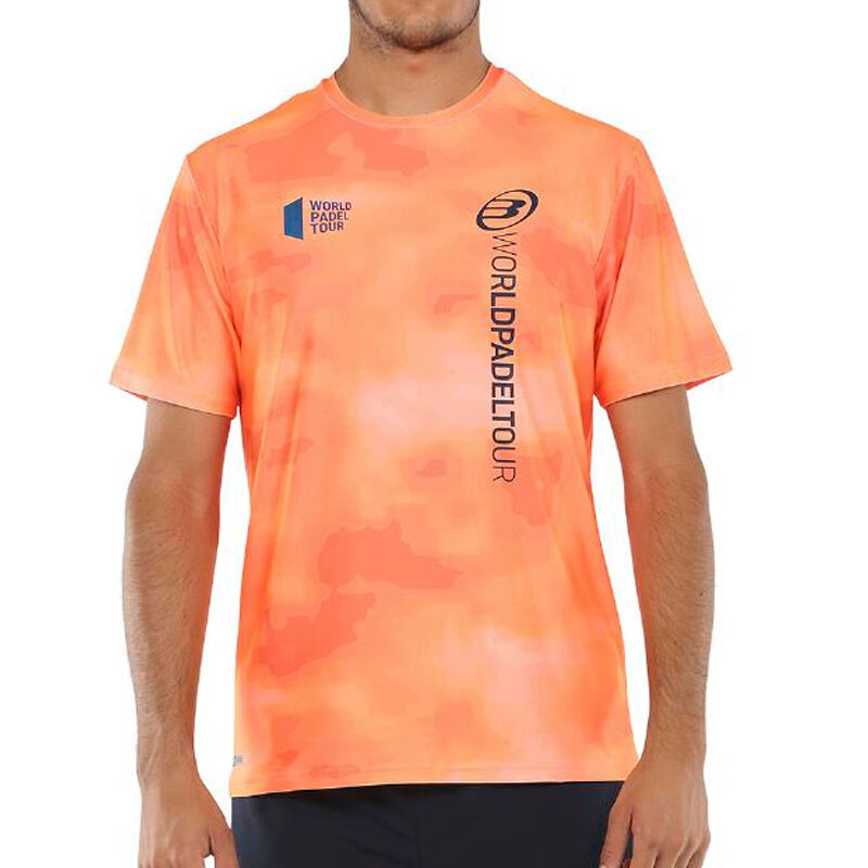 Camiseta Bullpadel WPT Vaupes Naranja Fluor -  -S