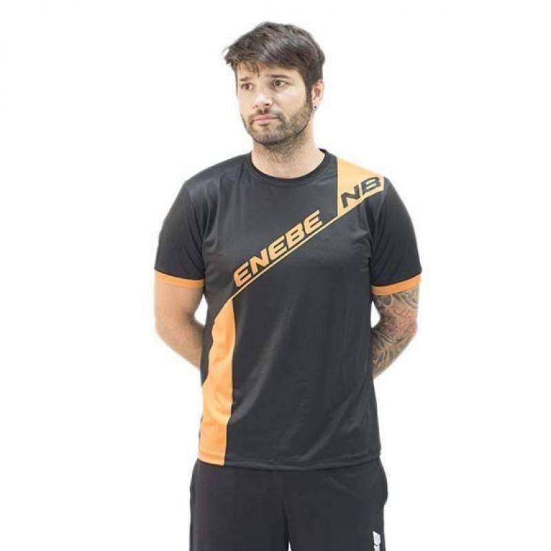 Camiseta Enebe Ultra Pro Negro Naranja -  -XXL