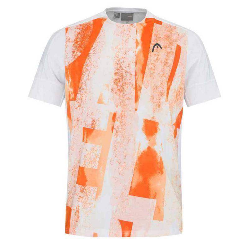 Camiseta Head Tech Naranja Print -  -XXL