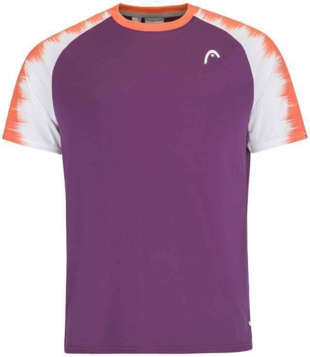 Camiseta Head Topspin Lila Print Vision -  -S