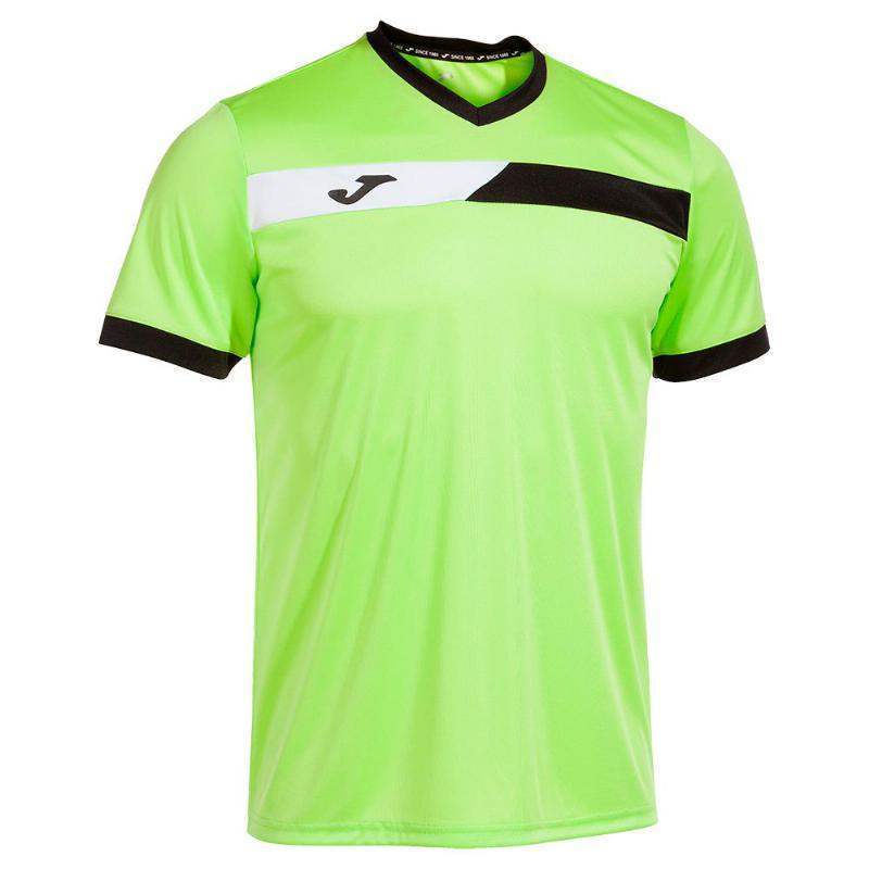 Camiseta Joma Court Lima Negro Blanco -  -M