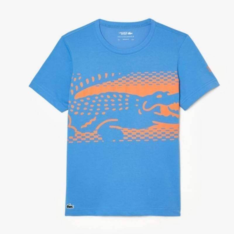 Camiseta Lacoste Novak Djokovic Azul -  -XXL