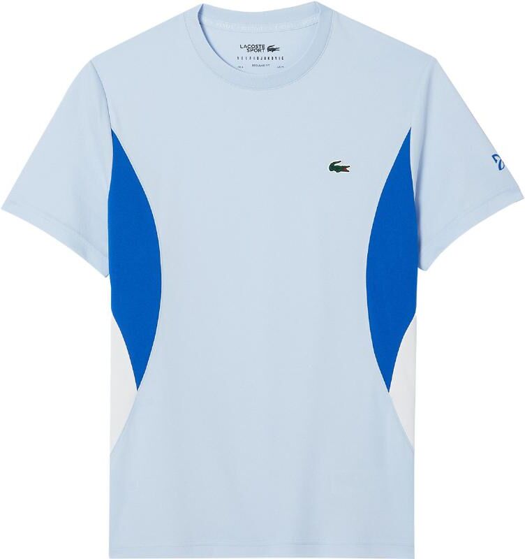 Camiseta Lacoste Novak Djokovic Azul Claro -  -M