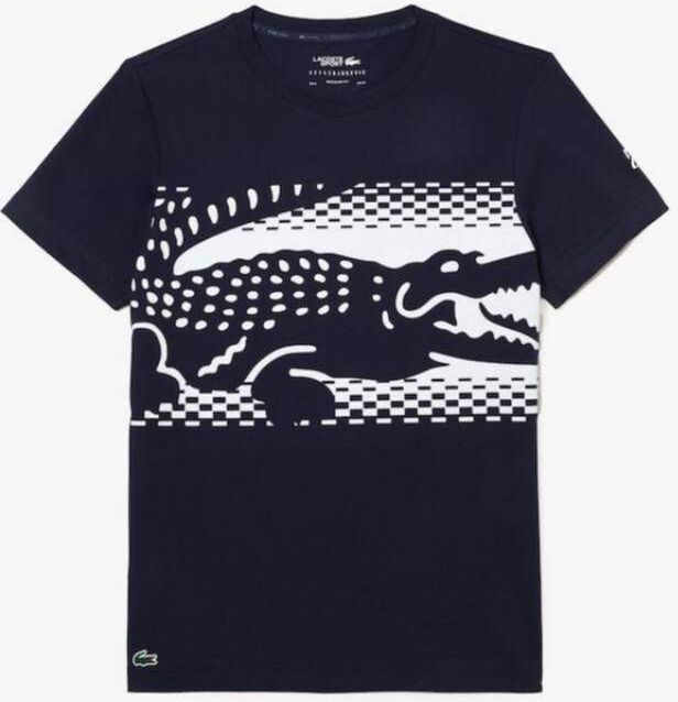 Camiseta Lacoste Novak Djokovic Azul Marino -  -XXL