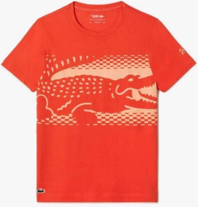 Camiseta Lacoste Novak Djokovic Naranja -  -M