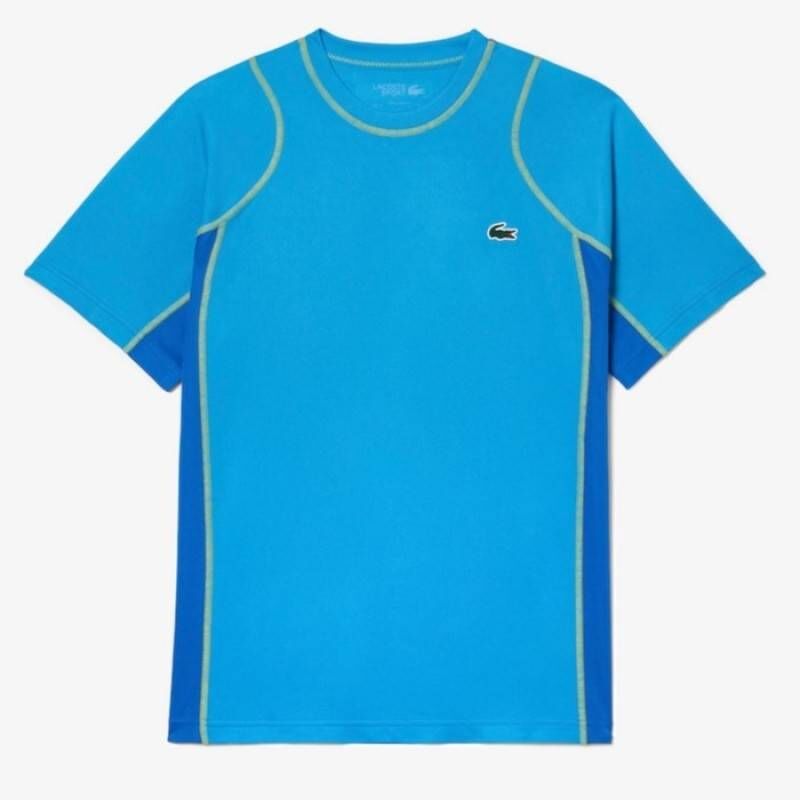 Camiseta Lacoste Sport Pique Azul -  -XXL