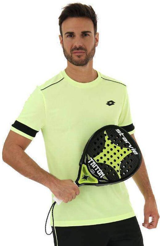 Camiseta Lotto Superrapida V Amarillo Fluor -  -XL