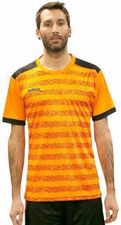 Camiseta Softee Leader Naranja Negro -  -XXL