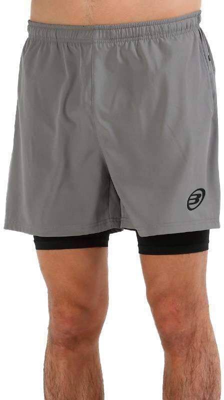 Short Bullpadel Lipes Gris Medio