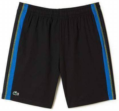 Short Lacoste Sport Negro Amarillo -  -S