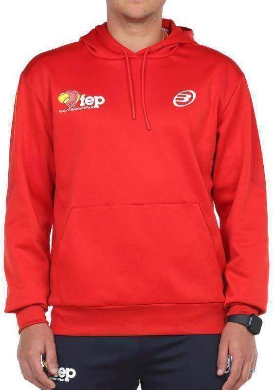 Sudadera Bullpadel FEP Enrio Rojo