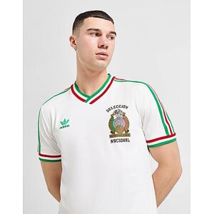 adidas Originals Mexico '85 Retro Away Shirt, Cloud White  - Cloud White - Size: Small