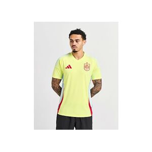 adidas Spain 2024 Away Shirt - Mens, Pulse Yellow / Halo Mint  - Pulse Yellow / Halo Mint - Size: Large