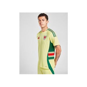 adidas Wales 2024 Away Shirt - Mens, Pearl Citrine S14  - Pearl Citrine S14 - Size: Large