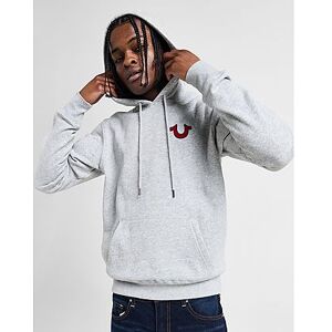 True Religion Buddah Hoodie - Mens, Grey  - Grey - Size: Large