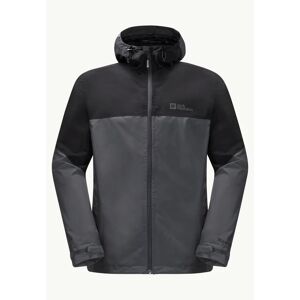 retkeilyvaatteet Jack Wolfskin Weiltal 2L vaellustakki miehille / Ebony M