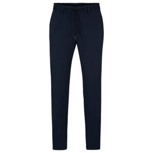 Boss Slim-fit trousers in performance-stretch jersey