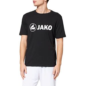 JAKO T-shirt with logo, black, xxl