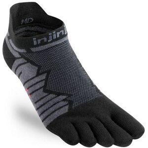 injinji Men's Ultra Run No Show - Musta - L