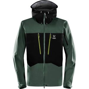 Haglöfs Men's ROC Pro Jacket - Musta/Fjell Green - S