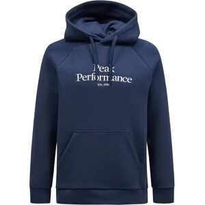 Peak Performance Men's Original Hood - Tummanpunainen - L