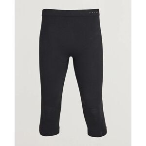 Falke 3/4 Tights Wool Tech Light Black - Musta - Size: One size - Gender: men