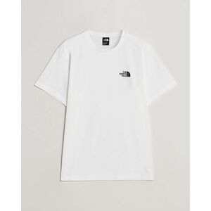 The North Face Simple Dome T-Shirt White - Valkoinen - Size: S M L XL - Gender: men