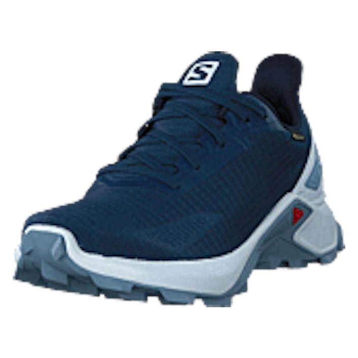 Salomon Alphacross Blast Gtx Dark Denim/white/ashely Blue, shoes, sininen, UK 11