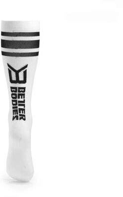 Better Bodies Knee Socks White, M