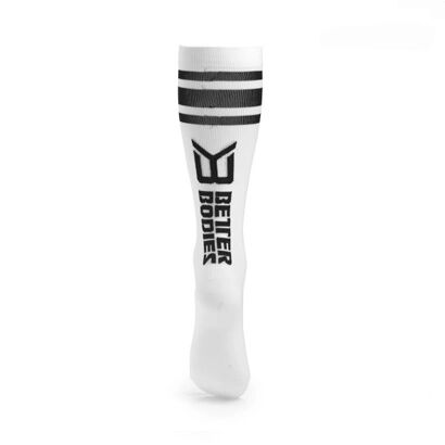 Better Bodies Knee Socks White, L