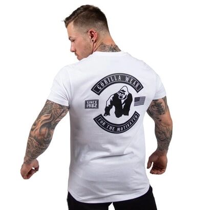 Gorilla Wear Detroit T-shirt White, Xl
