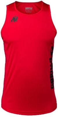 Gorilla Wear Rockford Tank Top, Red, L