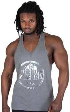 Gorilla Wear Mill Valley Tank Top Grey, Xxl